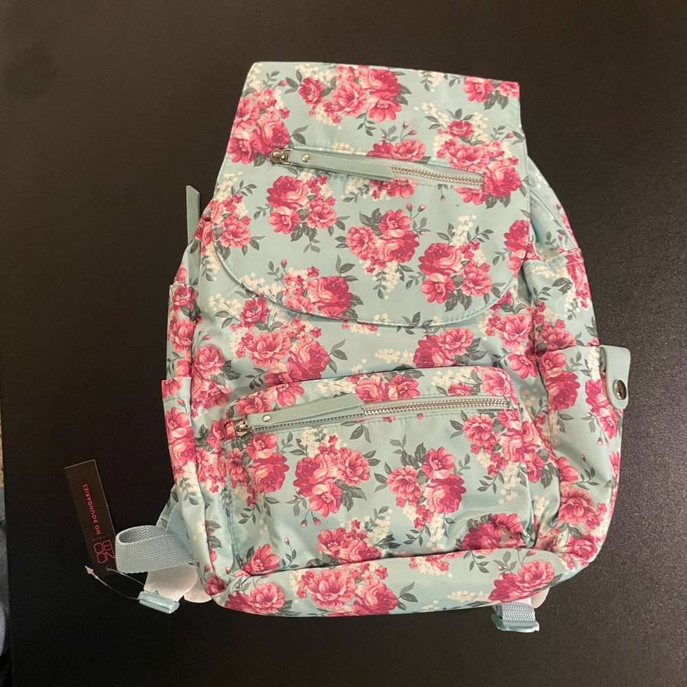 No Boundaries Floral Backpack